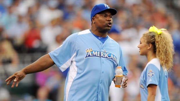 Jackson during baseball’s Legends and Celebrity Softball Game on July 8, 2012.